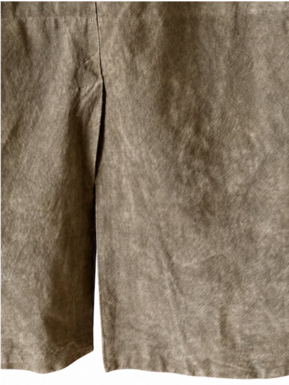 Vintage 90s Bagatelle Chocolate Brown Suede Maxi Skirt 22 Plus Size Straight EUC - Picture 5 of 8